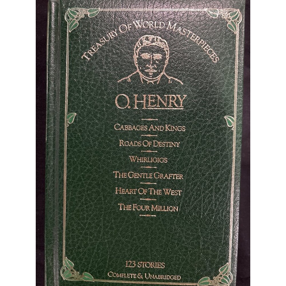 Vintage O. Henry Treasury Of World Masterpieces 1983 Edition123 Stories